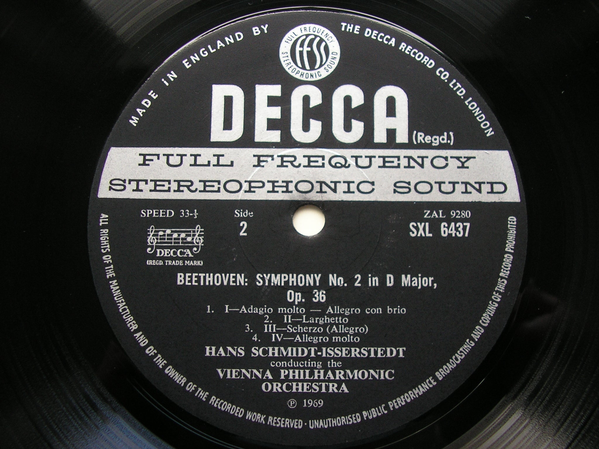 SXL BEETHOVEN: THE NINE SYMPHONIES / THREE OVERTURES SCHMIDT-ISSERSTEDT / VIENNA PHILHARMONIC 7