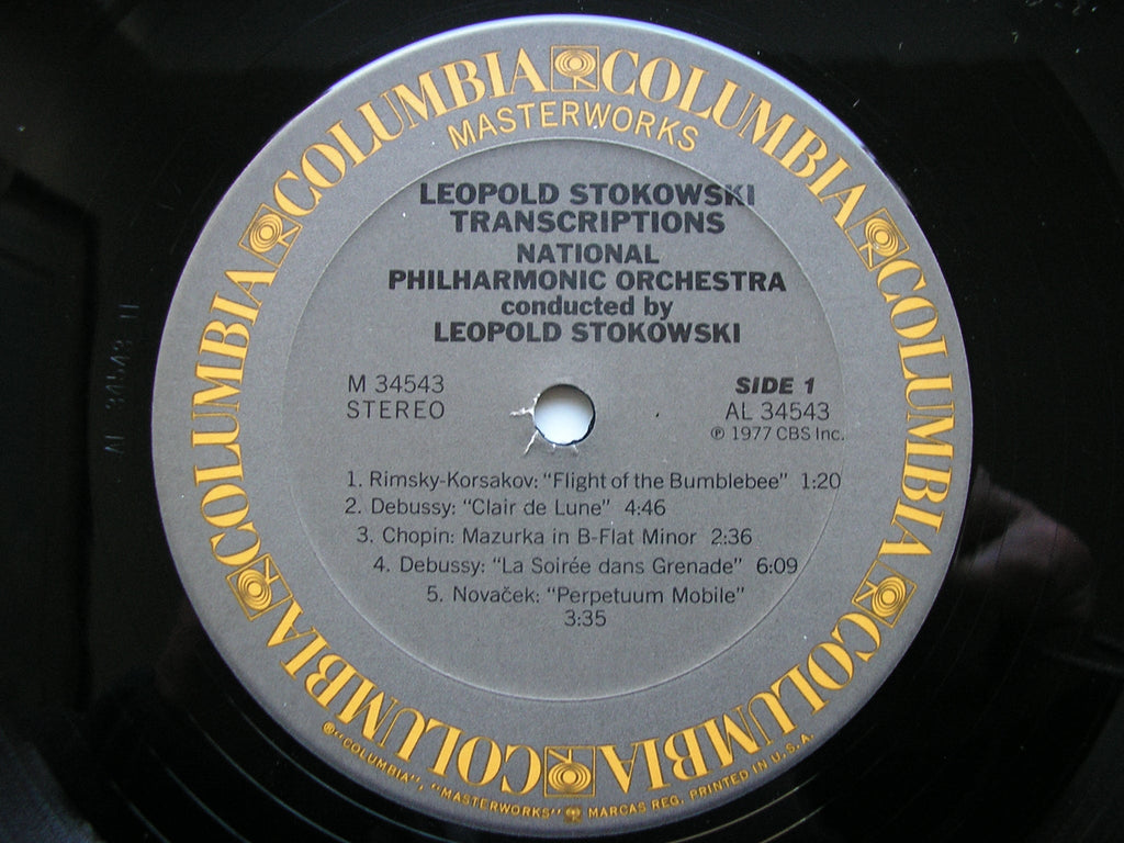 STOKOWSKI: HIS GREAT TRANSCRIPTIONS FOR ORCHESTRA    STOKOWSKI / NATIONAL PHILHARMONIC  M34543