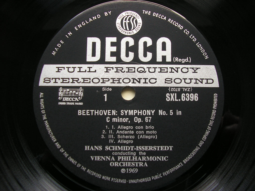 SXL BEETHOVEN: THE NINE SYMPHONIES / THREE OVERTURES SCHMIDT-ISSERSTEDT / VIENNA PHILHARMONIC 7