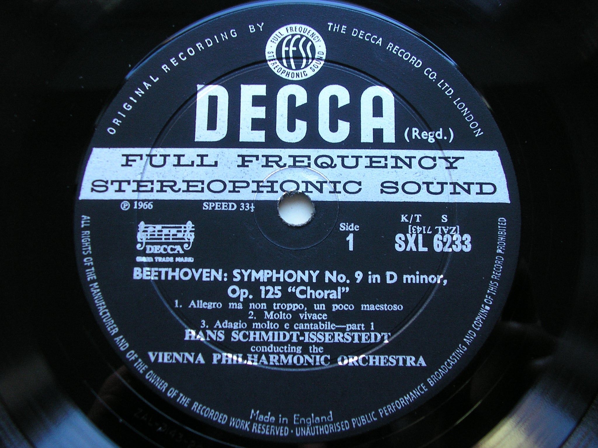 SXL BEETHOVEN: THE NINE SYMPHONIES / THREE OVERTURES SCHMIDT-ISSERSTEDT / VIENNA PHILHARMONIC 7