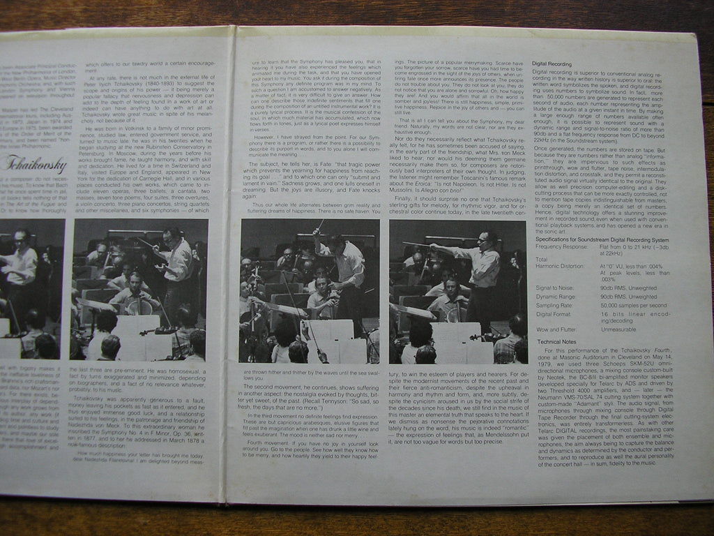 TCHAIKOVSKY: SYMPHONY No. 4  MAAZEL / CLEVELAND ORCHESTRA  10047