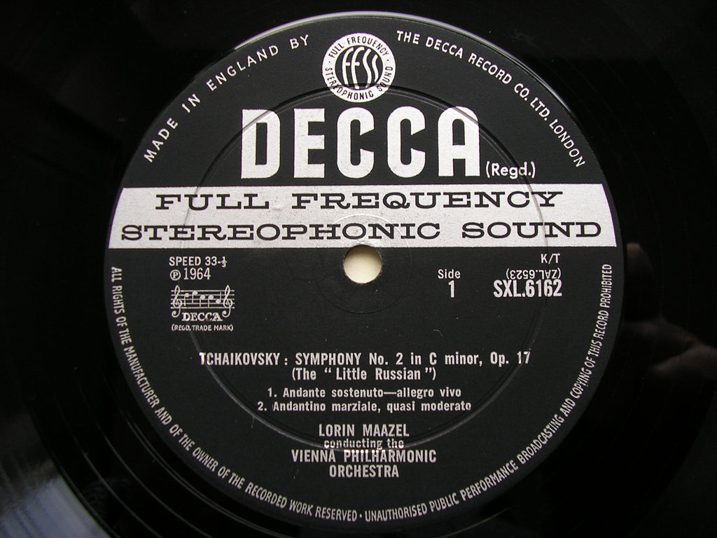 SXL 6085 / 6157 / 6159 / 6162 / 6163 / 6164 TCHAIKOVSKY: SIX SYMPHONIES MAAZEL / VIENNA PHILHARMONIC ORCHESTRA