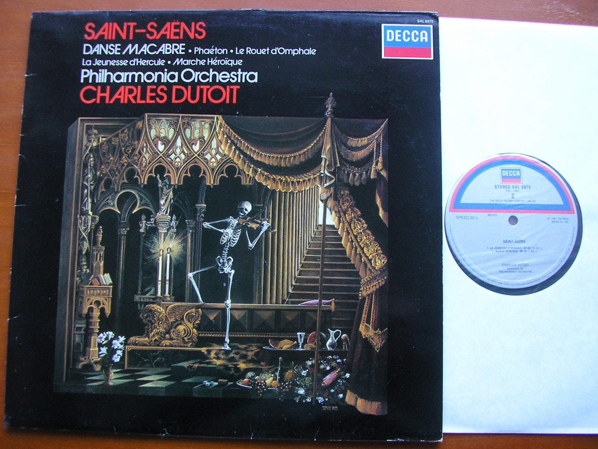 SXL 6975 SAINT-SAENS: ORCHESTRAL WORKS DUTOIT / PHILHARMONIA