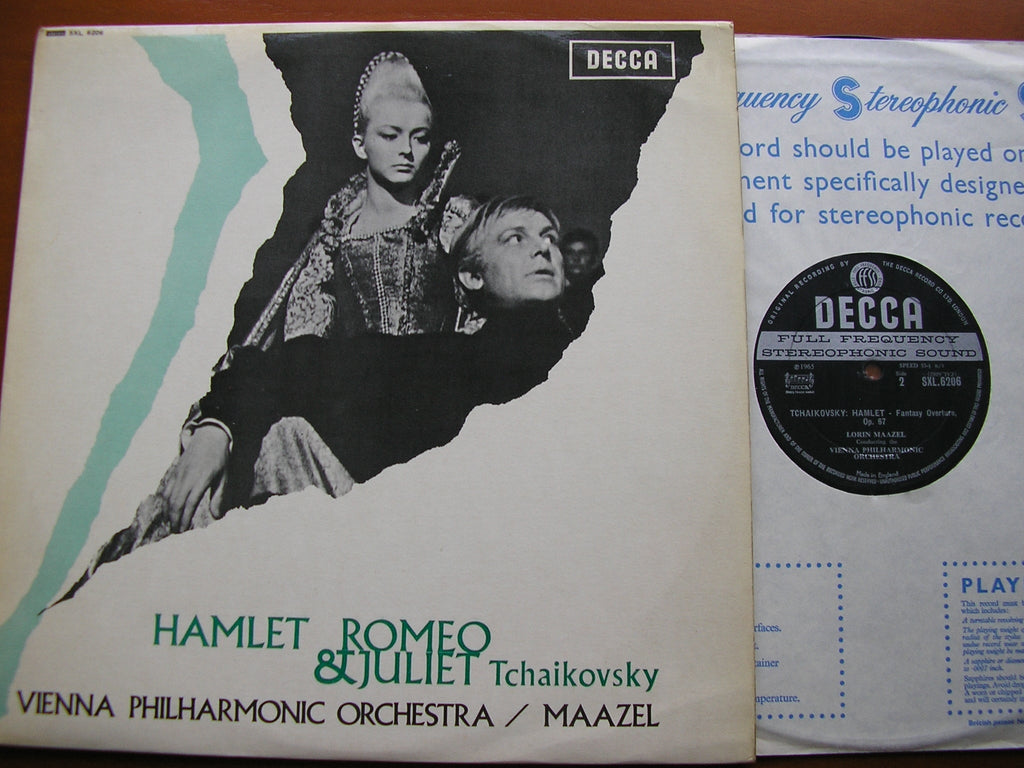 SXL 6206 TCHAIKOVSKY: ROMEO & JULIET / HAMLET MAAZEL / VIENNA PHILHARMONIC