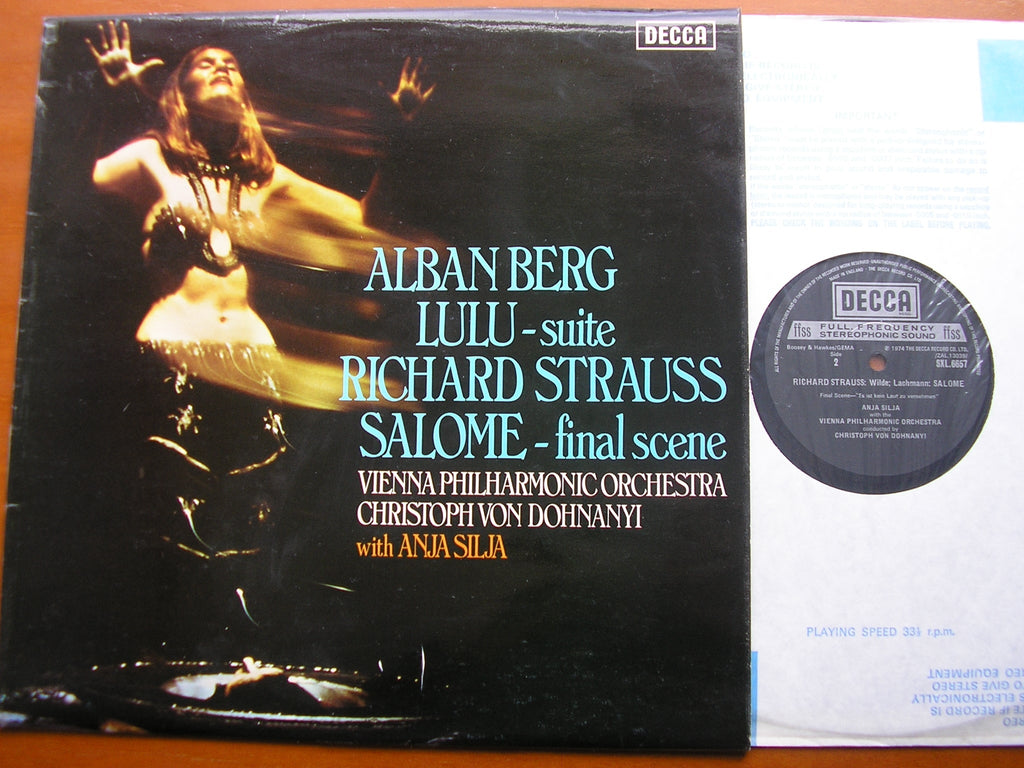 SXL 6657 BERG: LULU Suite / STRAUSS: SALOME final scene ANJA SILJA / VIENNA PHILHARMONIC / DOHNANYI