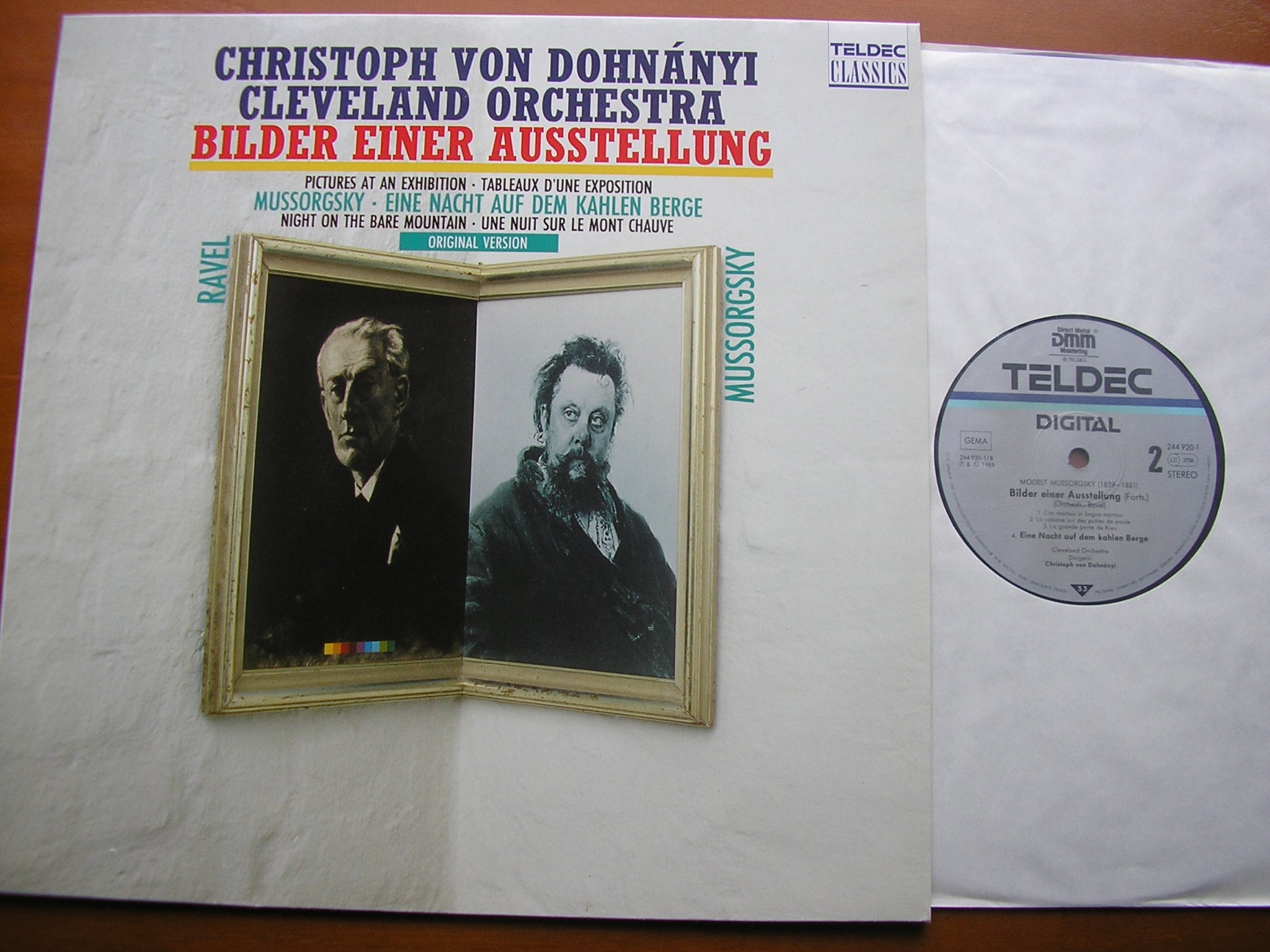 MUSSORGSKY: PICTURES AT AN EXHIBITION / NIGHT ON BARE MOUNTAIN    DOHNANYI / CLEVELAND ORCHESTRA   244 920