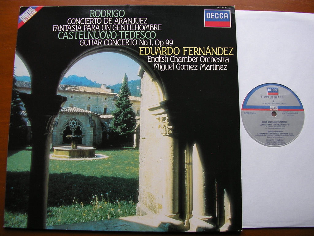 RODRIGO: CONCIERTO DE ARANJUEZ / CASTELNUOVO-TEDESCO: GUITAR CONCERTO   FERNANDEZ / ENGLISH CHAMBER ORCHESTRA / MARTINEZ    417 199
