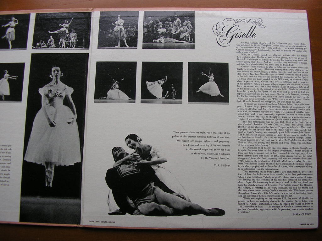 ADAM: GISELLE      KARAJAN / VIENNA PHILHARMONIC ORCHESTRA    CS 6251