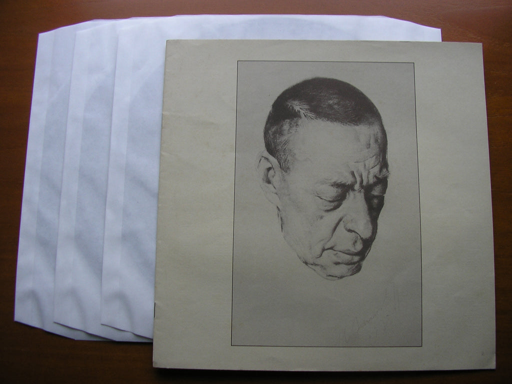 SXLF 6565 - 7 RACHMANINOV: THE FOUR PIANO CONCERTOS / RHAPSODY ASHKENAZY / LONDON SYMPHONY / PREVIN