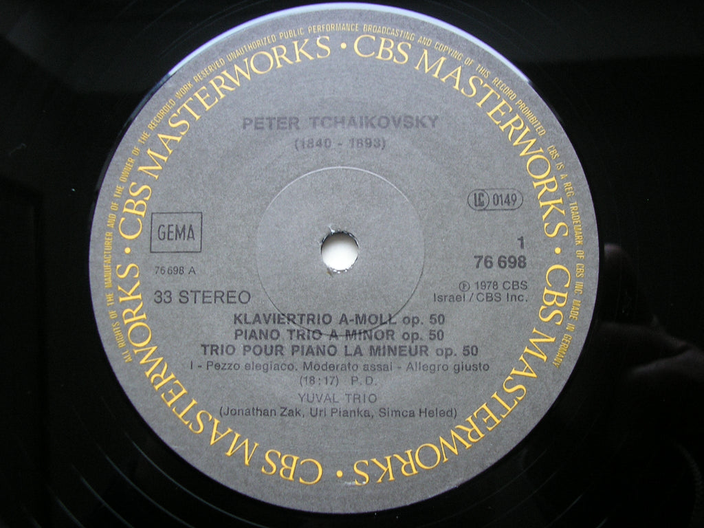 TCHAIKOVSKY: PIANO TRIO OP. 50     YUVAL TRIO     76698