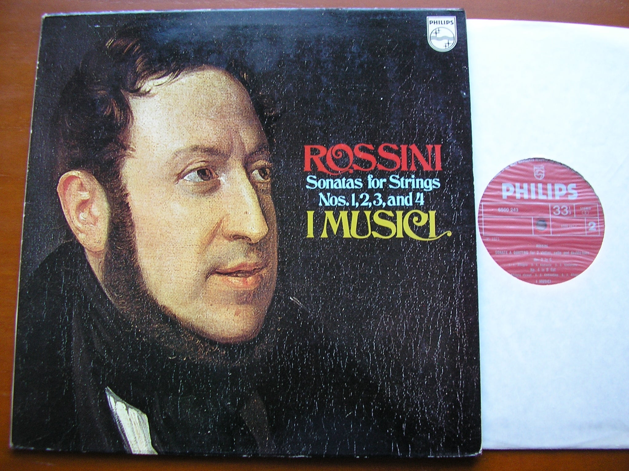 ROSSINI: SONATAS FOR STRINGS Nos. 1 - 4      I MUSICI     6500 243