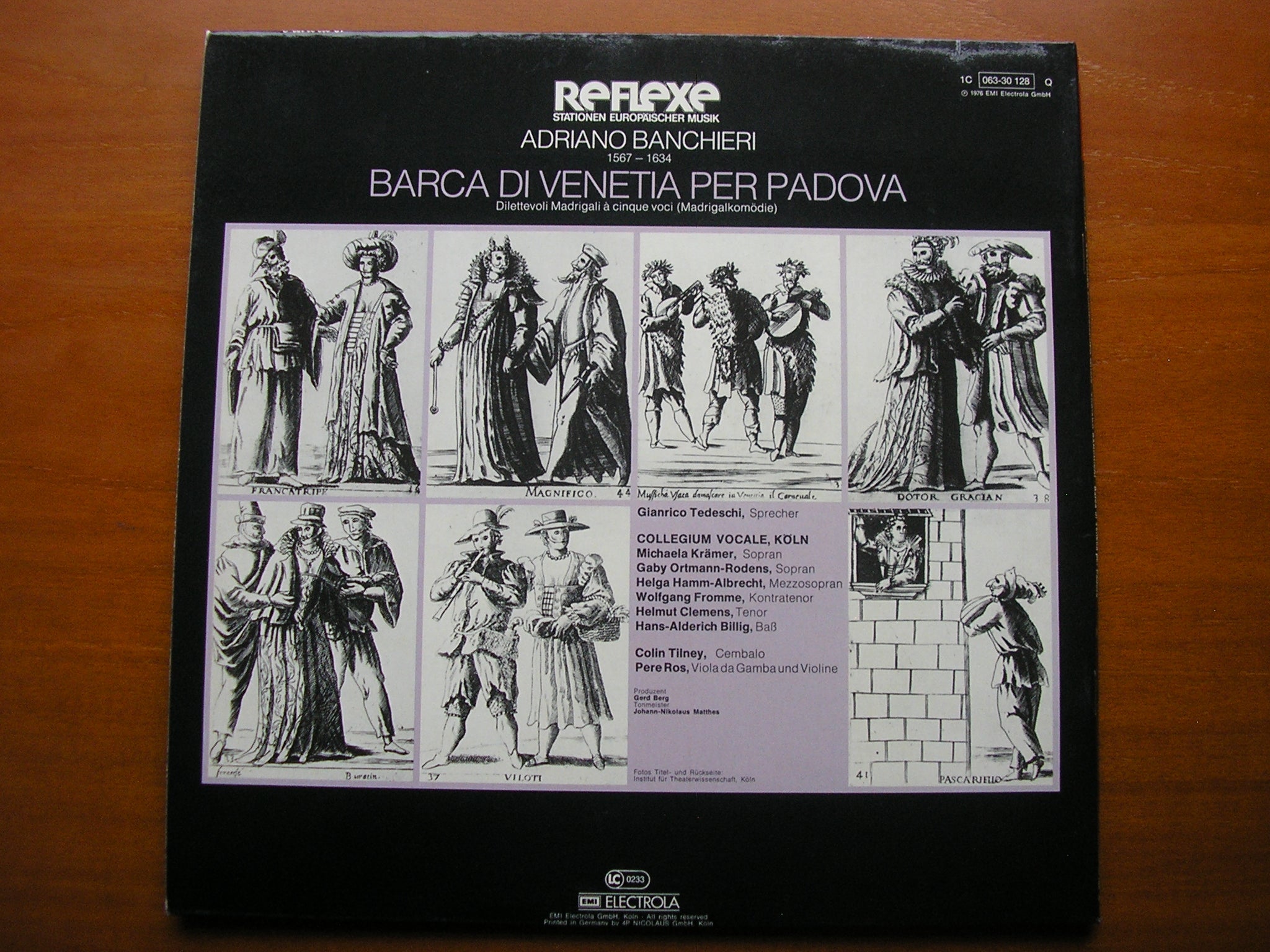 BANCHIERI: BARCA DI VENETIA PER PADOVA   TEDESCHI / COLLEGIUM VOCALE COLOGNE / ROS / TILNEY    063-30 128