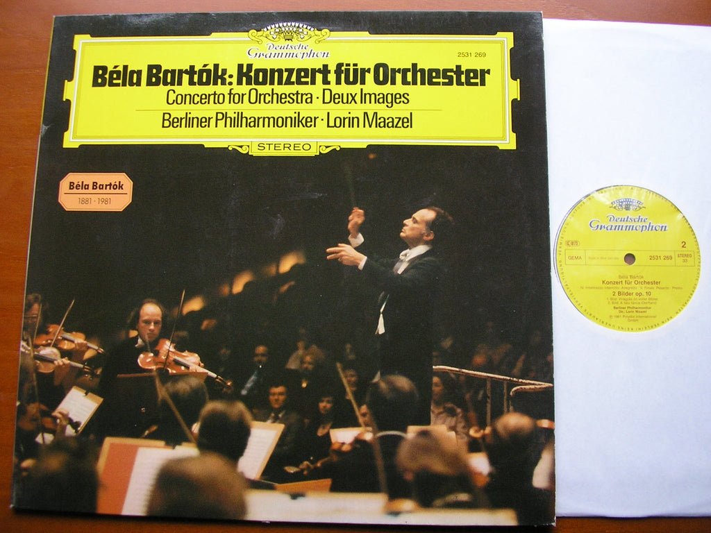 BARTOK: CONCERTO FOR ORCHESTRA / TWO PICTURES   MAAZEL / BERLIN PHILHARMONIC  2531 269