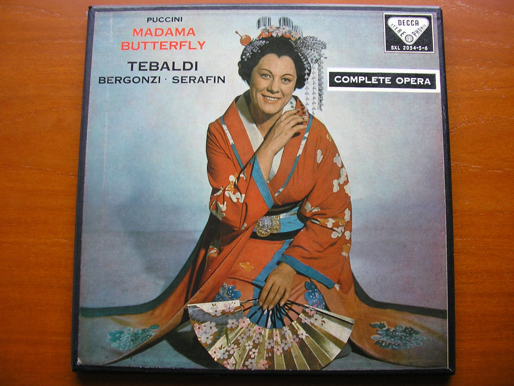 SXL 2054 - 6 PUCCINI: MADAMA BUTTERFLY TEBALDI / BERGONZI / SORDELLO / COSSOTTO / ADSCR / SERAFIN