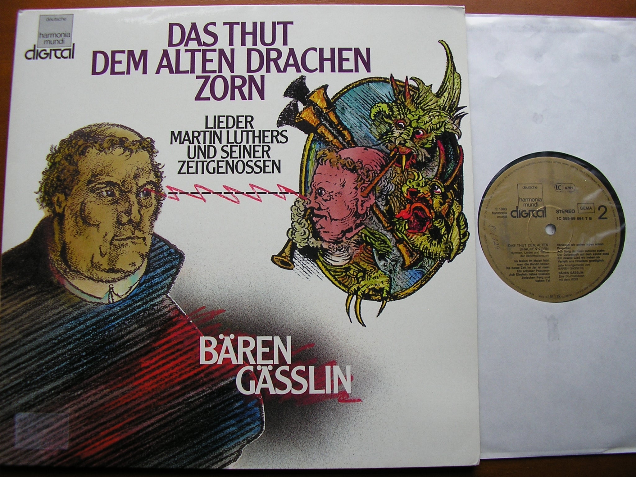 DAS THUT DEM ALTEN DRACHEN ZORN   BAREN GASSLIN    069 99 964