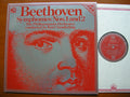 BEETHOVEN: SYMPHONIES Nos. 1 & 2    SANDERLING / PHILHARMONIA    ASD 4151