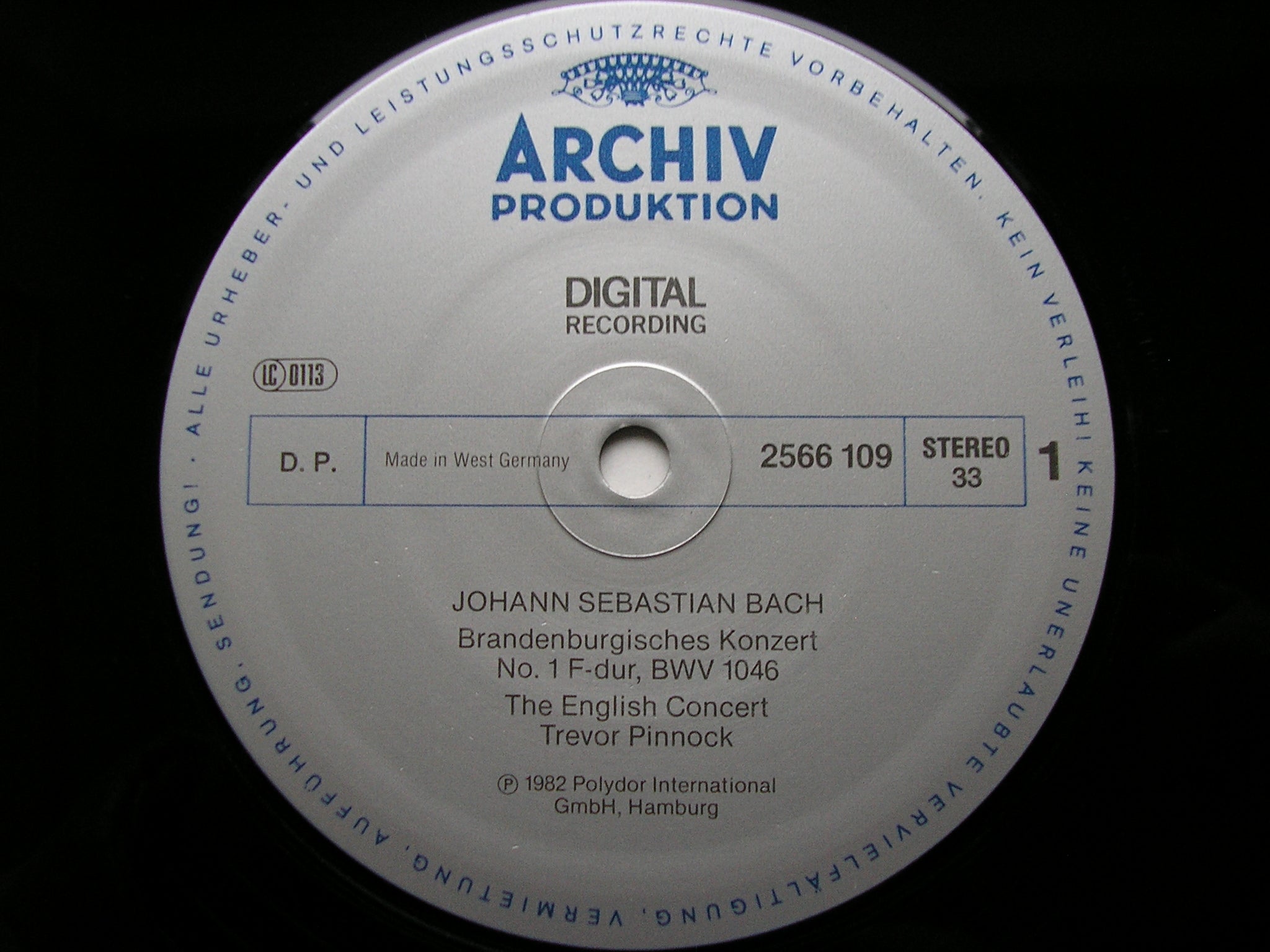 BACH: THE BRANDENBURG CONCERTOS   PINNOCK / THE ENGLISH CONCERT   2 LP      2742 003