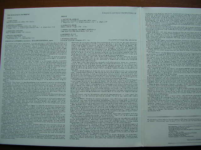 THE BURLESQUE TROMBONE: DUTILLEUX / BERNSTEIN / CHOPIN / RABE / SEROCKI        LINDBERG / PONTINEN  BIS LP 318
