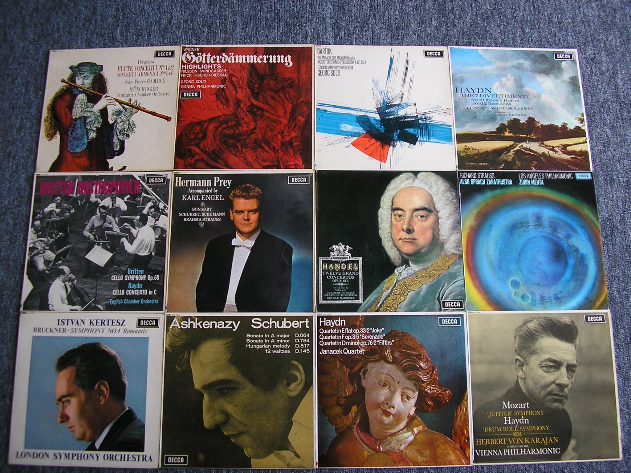 SXL 6000 WIDE BAND COLLECTION - PART 1   (109 LPs)  NM CONDITION
