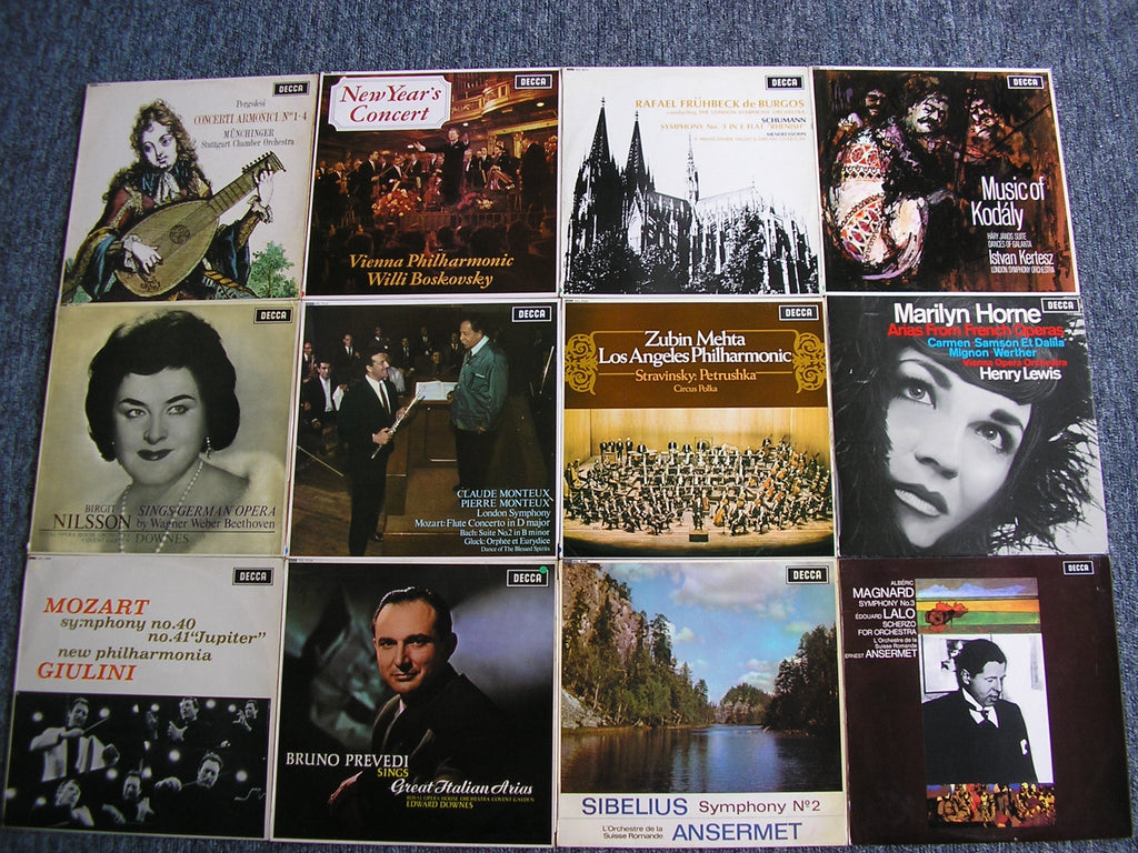 SXL 6000 WIDE BAND COLLECTION  -  PART 2  (102 LPs)  NM CONDITION