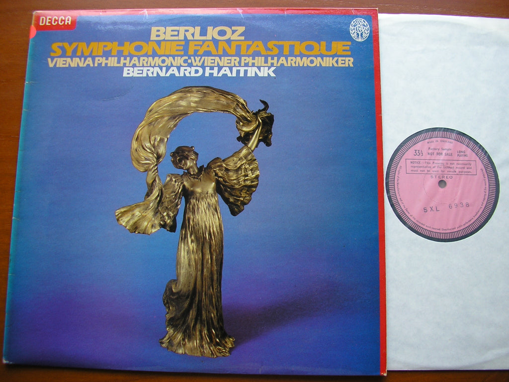 SXL 6938 BERLIOZ: SYMPHONIE FANTASTIQUE BERNARD HAITINK / VIENNA PHILHARMONIC ORCHESTRA