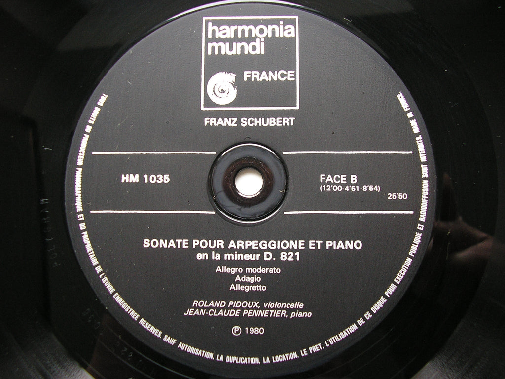 SCHUBERT: ARPEGGIONE SONATA / STRING TRIOS D471 & D581   LES MUSICIENS   HM 1035