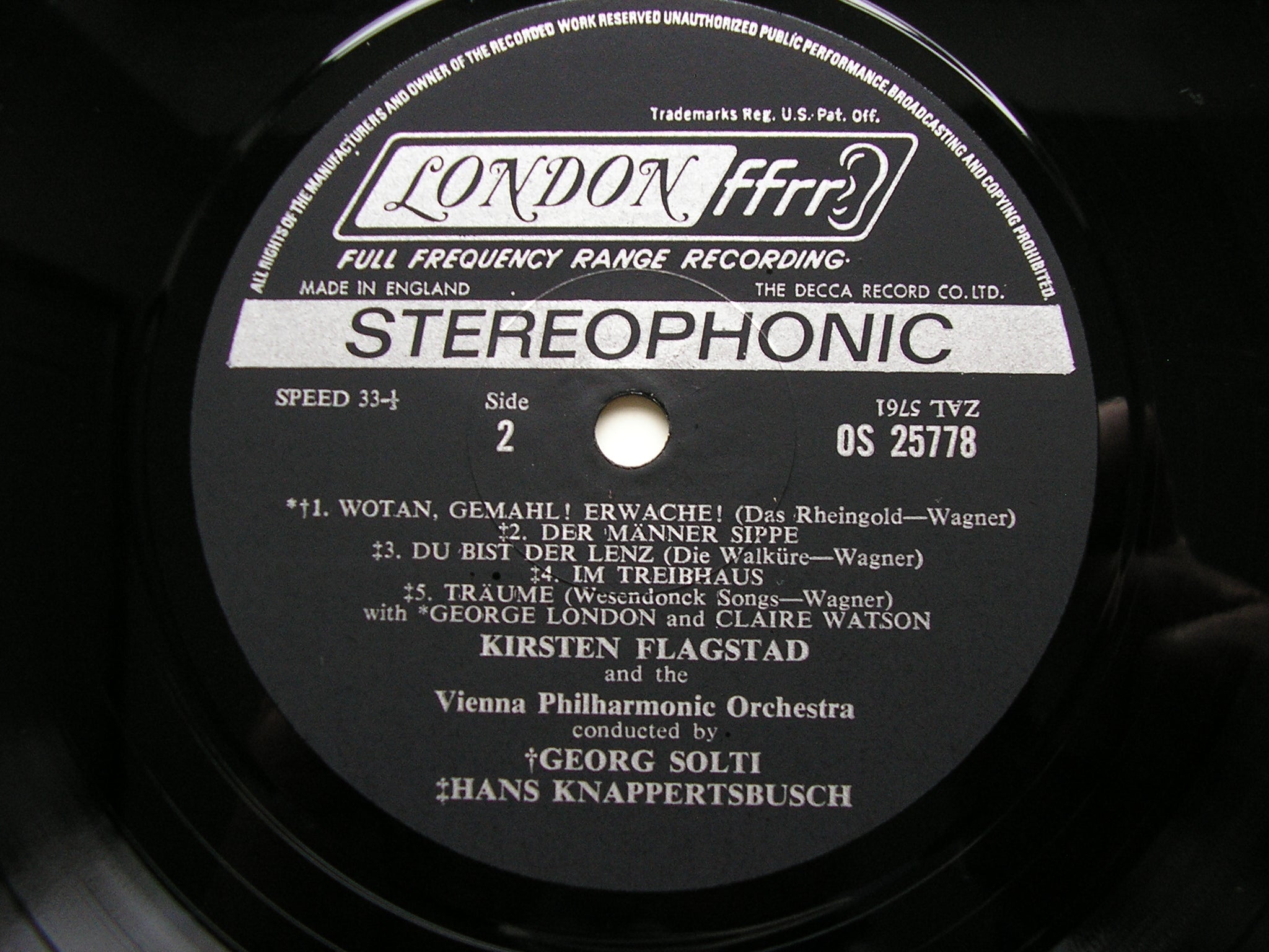 KIRSTEN FLAGSTAD IN MEMORIAM   OS 25778