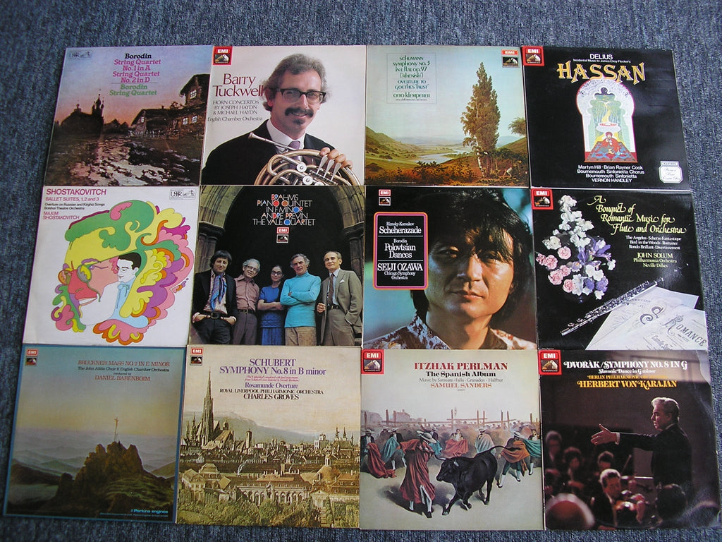 THE EMI ASD 4 DIGIT SERIES - Part 1 - a selection of 96 LPs