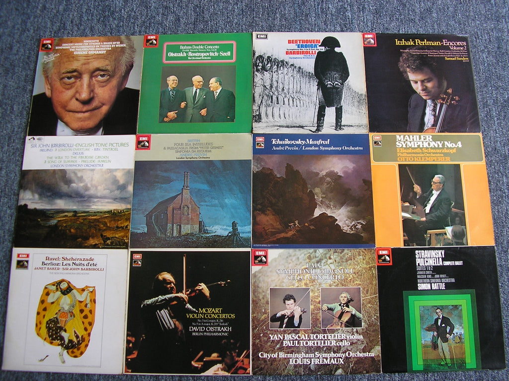 THE EMI ASD 4 DIGIT SERIES - Part 1 - a selection of 96 LPs