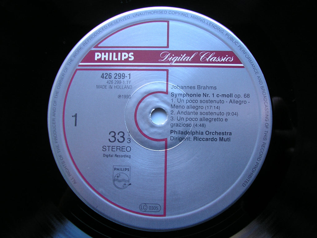 BRAHMS: THE FOUR SYMPHONIES / ALTO RHAPSODY / HAYDN VARIATIONS / OVERTURES     MUTI / PHILADELPHIA ORCHESTRA