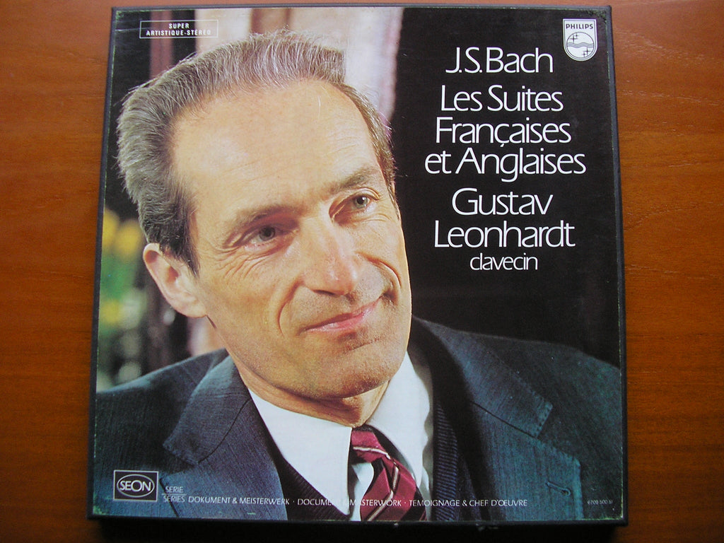 BACH: ENGLISH SUITES / FRENCH SUITES   GUSTAV LEONHARDT   5 LP      6709 500