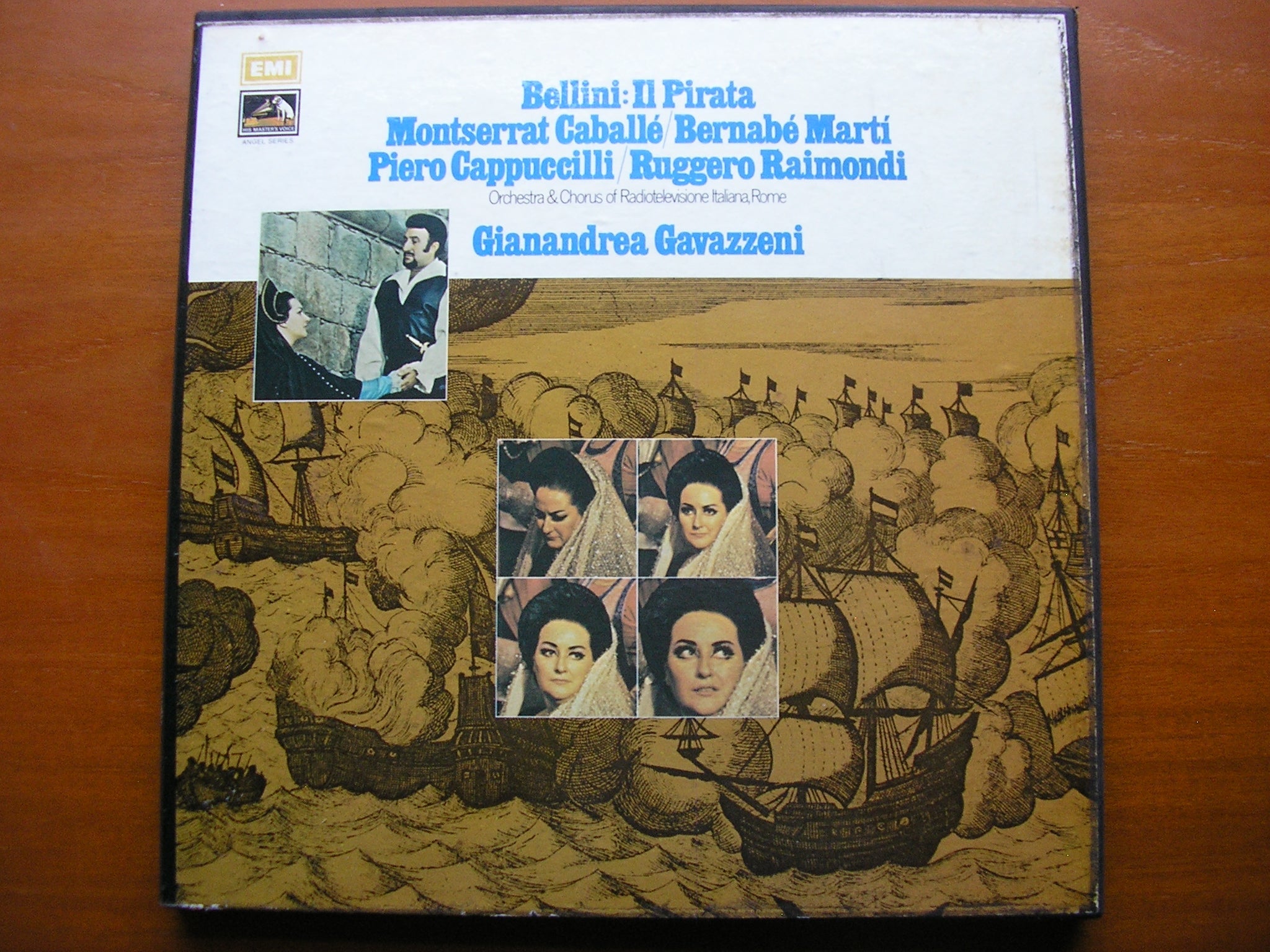 BELLINI: IL PIRATA   MARTI / CABALLE / CAPPUCCILLI / RAIMONDI        ROME RADIO ORCHESTRA / GAVAZZENI     SLS 953