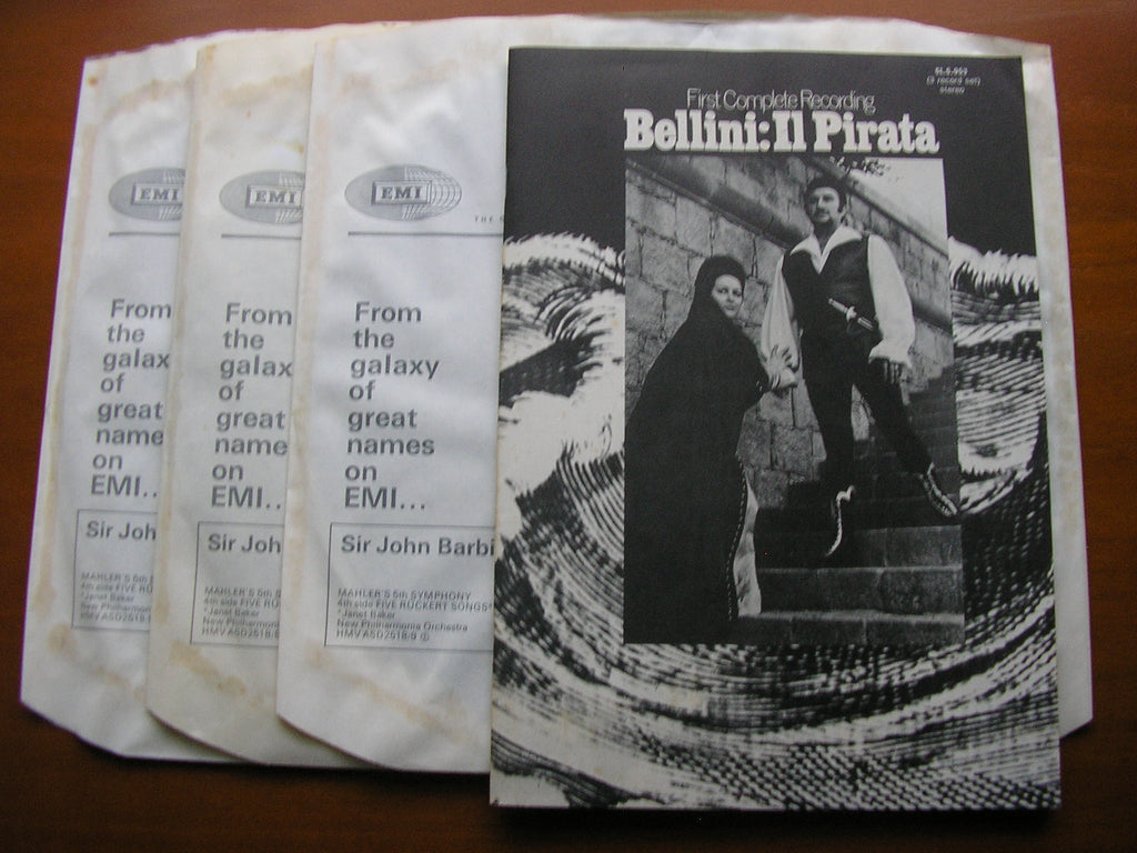 BELLINI: IL PIRATA   MARTI / CABALLE / CAPPUCCILLI / RAIMONDI        ROME RADIO ORCHESTRA / GAVAZZENI     SLS 953