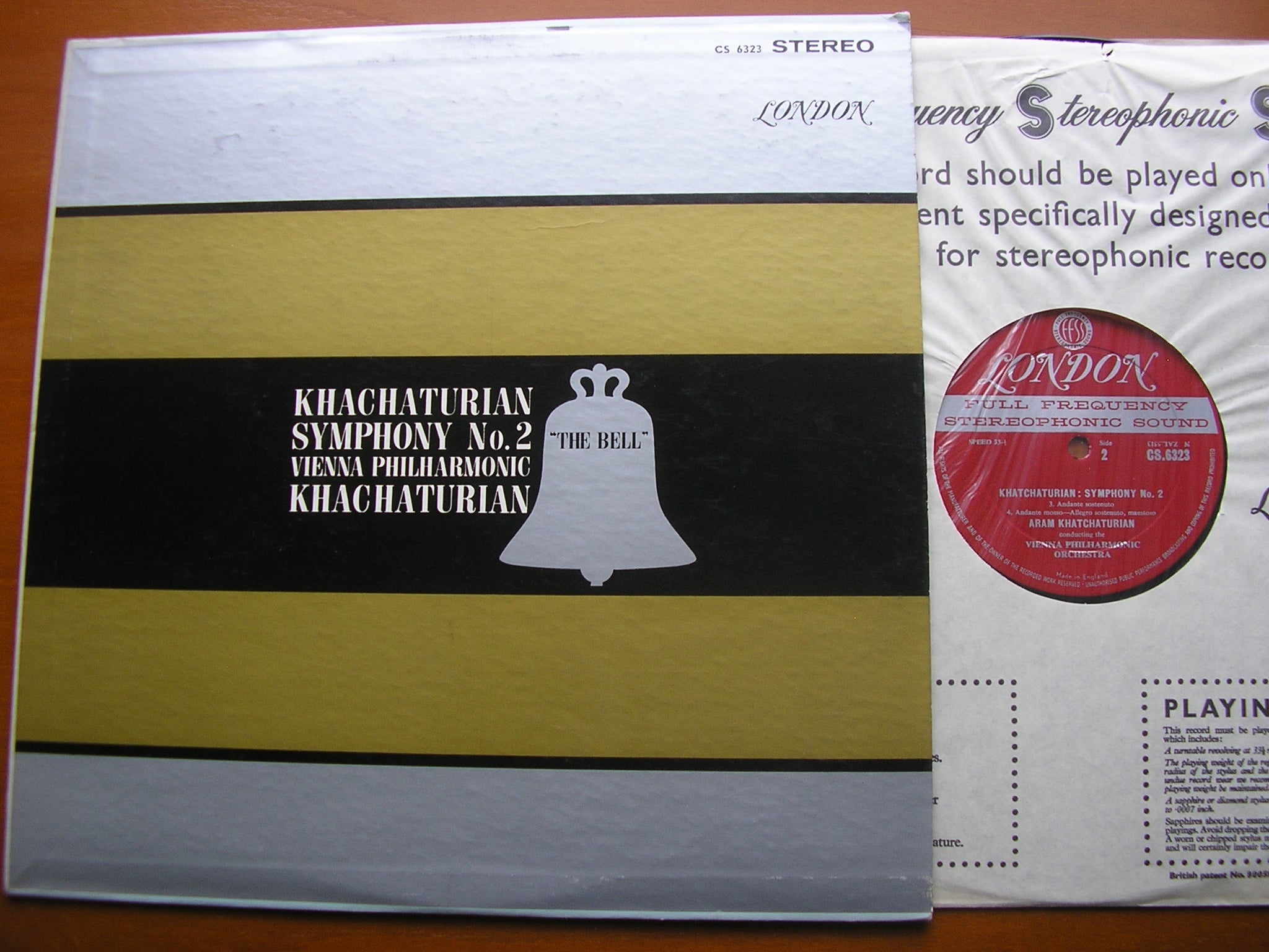 KHACHATURIAN: SYMPHONY No. 2      KHACHATURIAN / VIENNA PHILHARMONIC     CS 6323