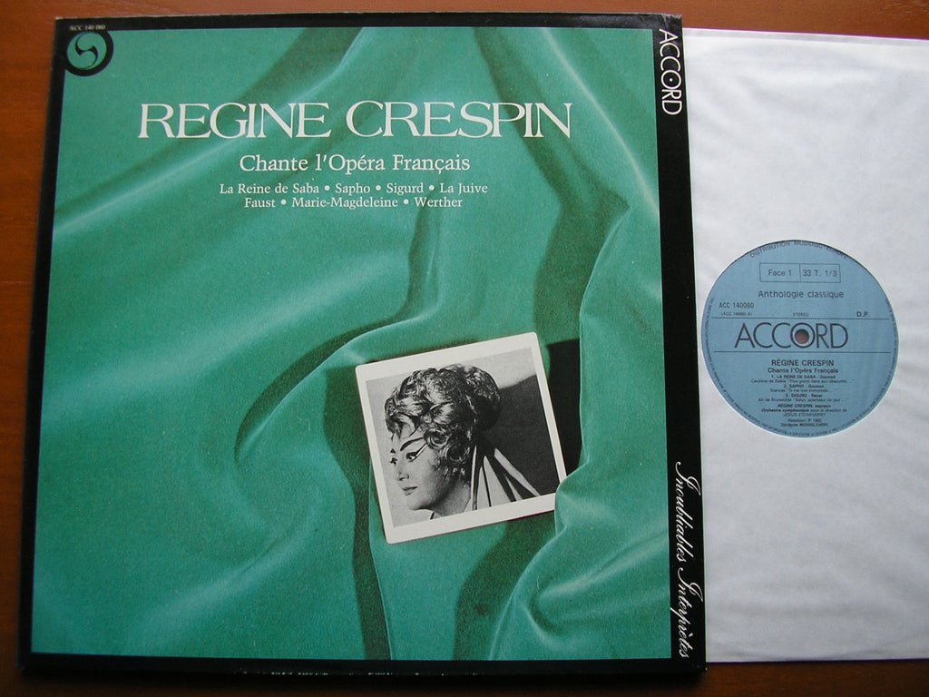 ARIAS FROM FRENCH OPERA: GOUNOD / MASSENET / HALEVY / REYER      REGINE CRESPIN    ACC 140 060