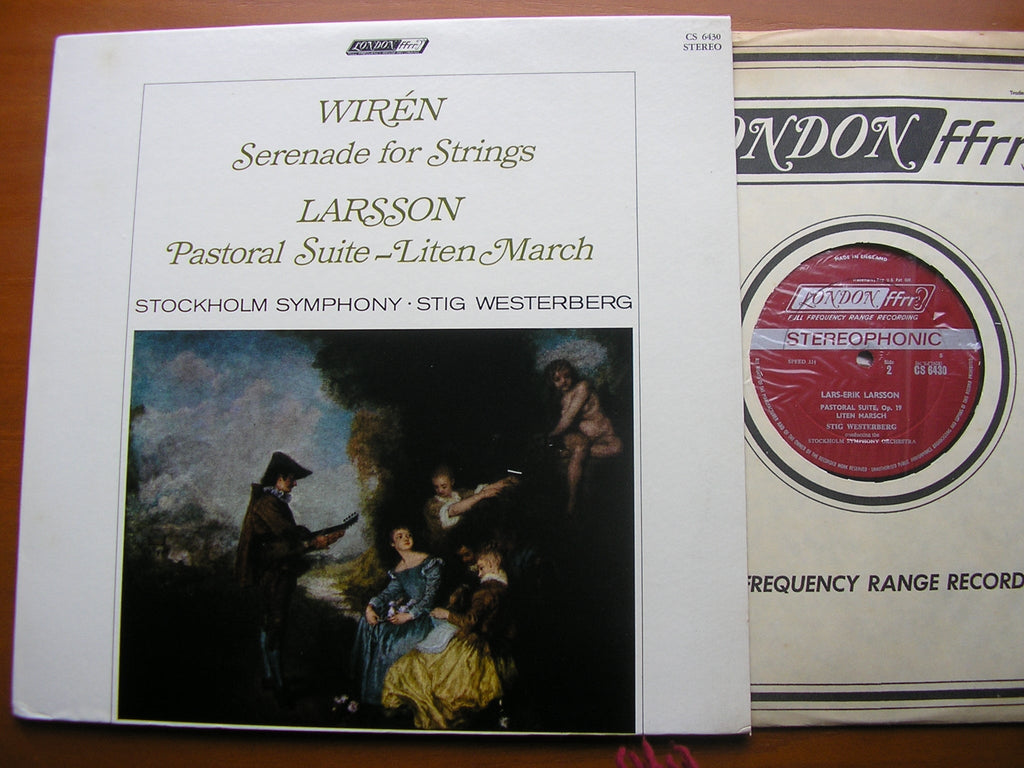 WIREN: SERENADE / LARSSON: PASTORAL SUITE / LITEN MARCH      WESTERBERG / STOCKHOLM PHILHARMONIC     CS 6430