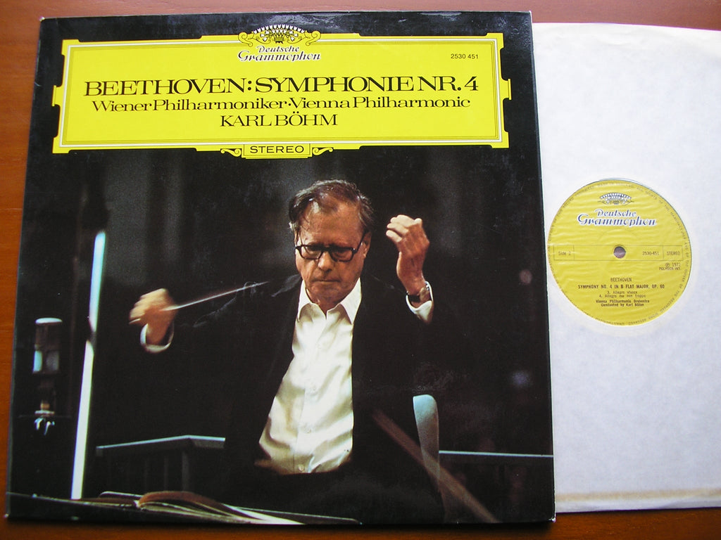 BEETHOVEN: SYMPHONY No. 4    BOHM / VIENNA PHILHARMONIC   2530 451