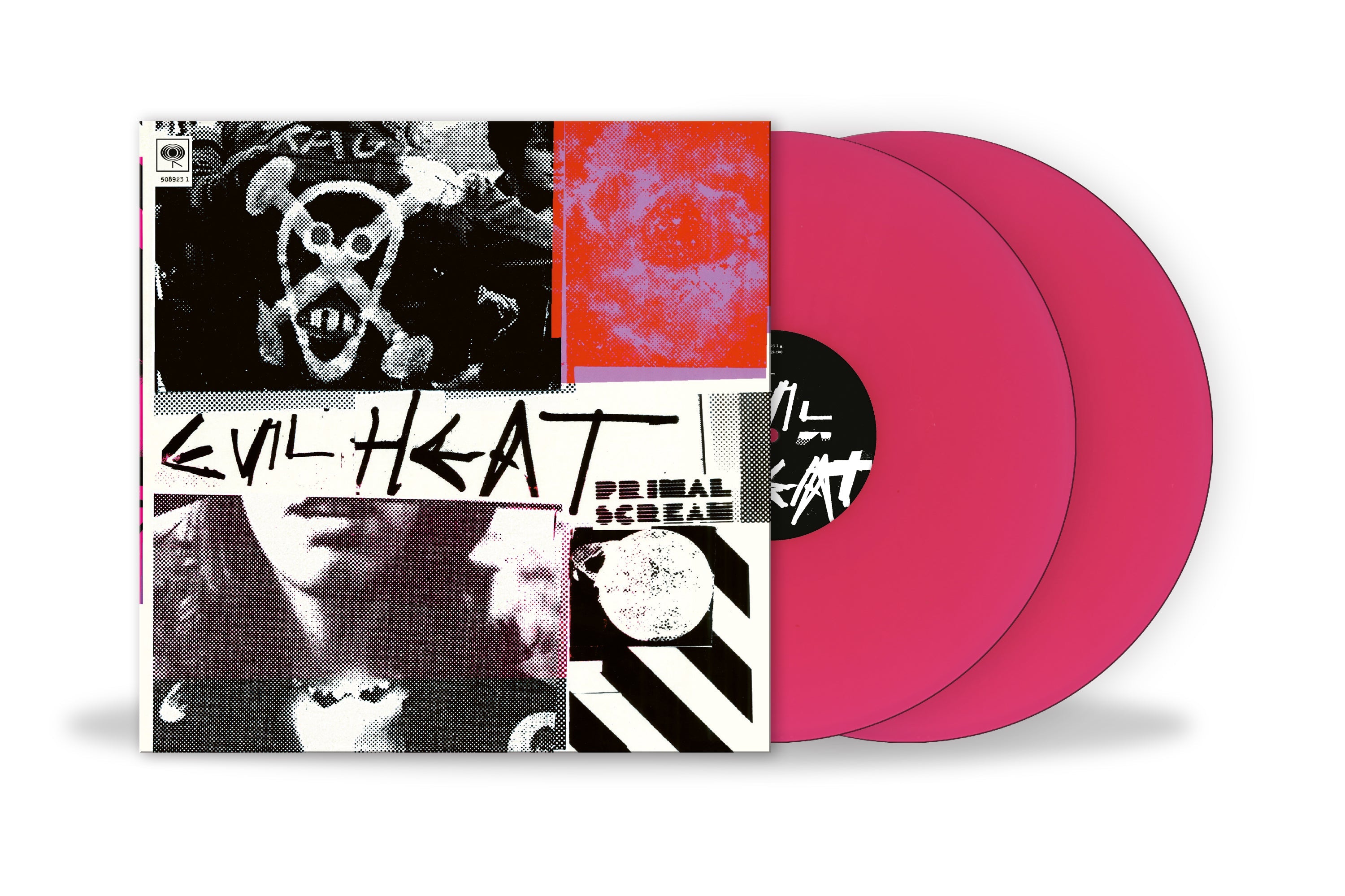 PRIMAL SCREAM 'EVIL HEAT' 2LP (Magenta Vinyl)