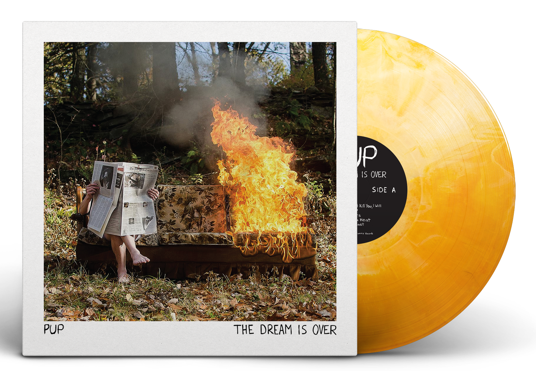 PUP ‘THE DREAM IS OVER’ LP (Exclusive – Limited to 300, Orange Creamsicle w/ Lenticular Cover Vinyl)