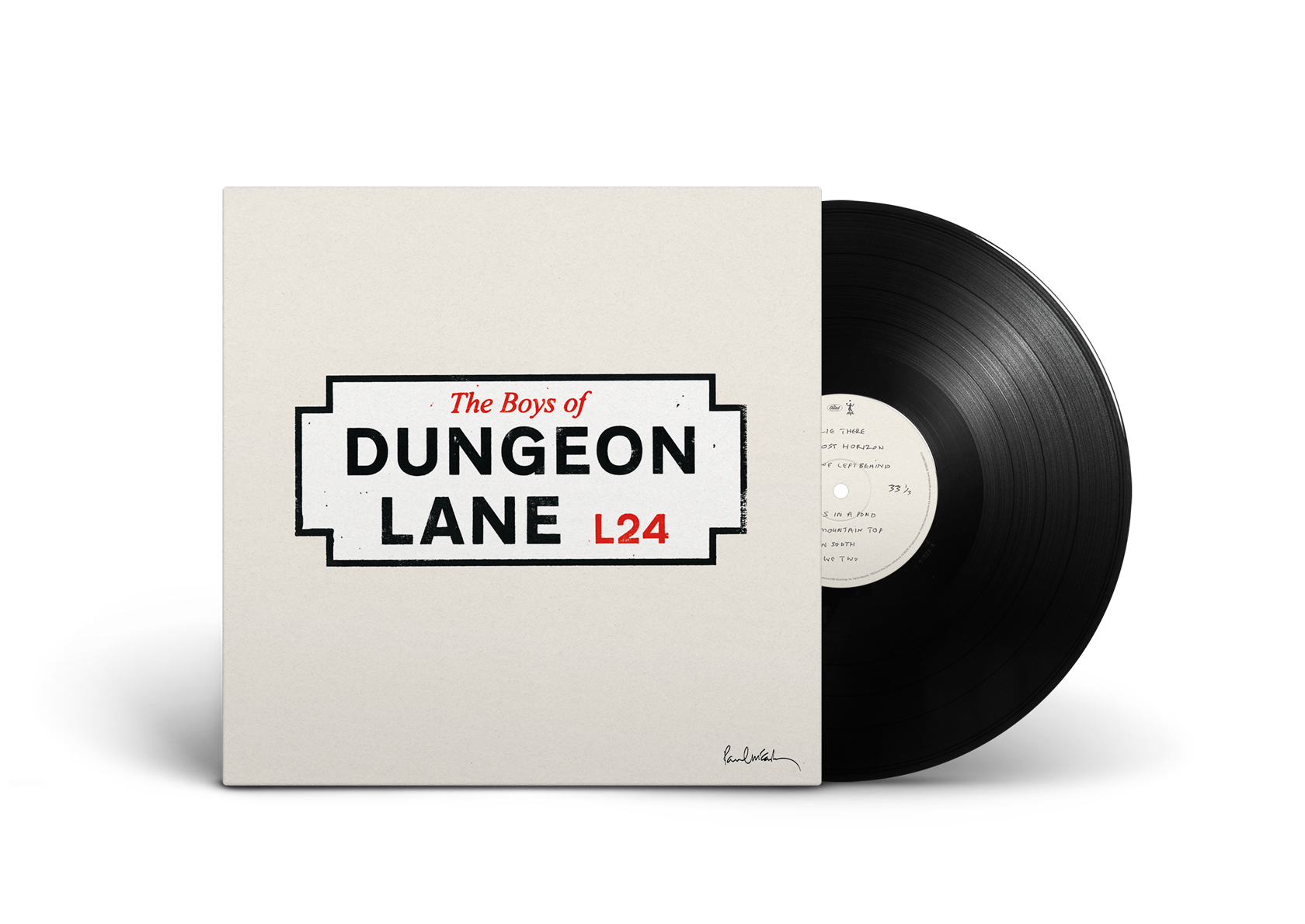 PAUL MCCARTNEY 'THE BOYS OF DUNGEON LANE' LP