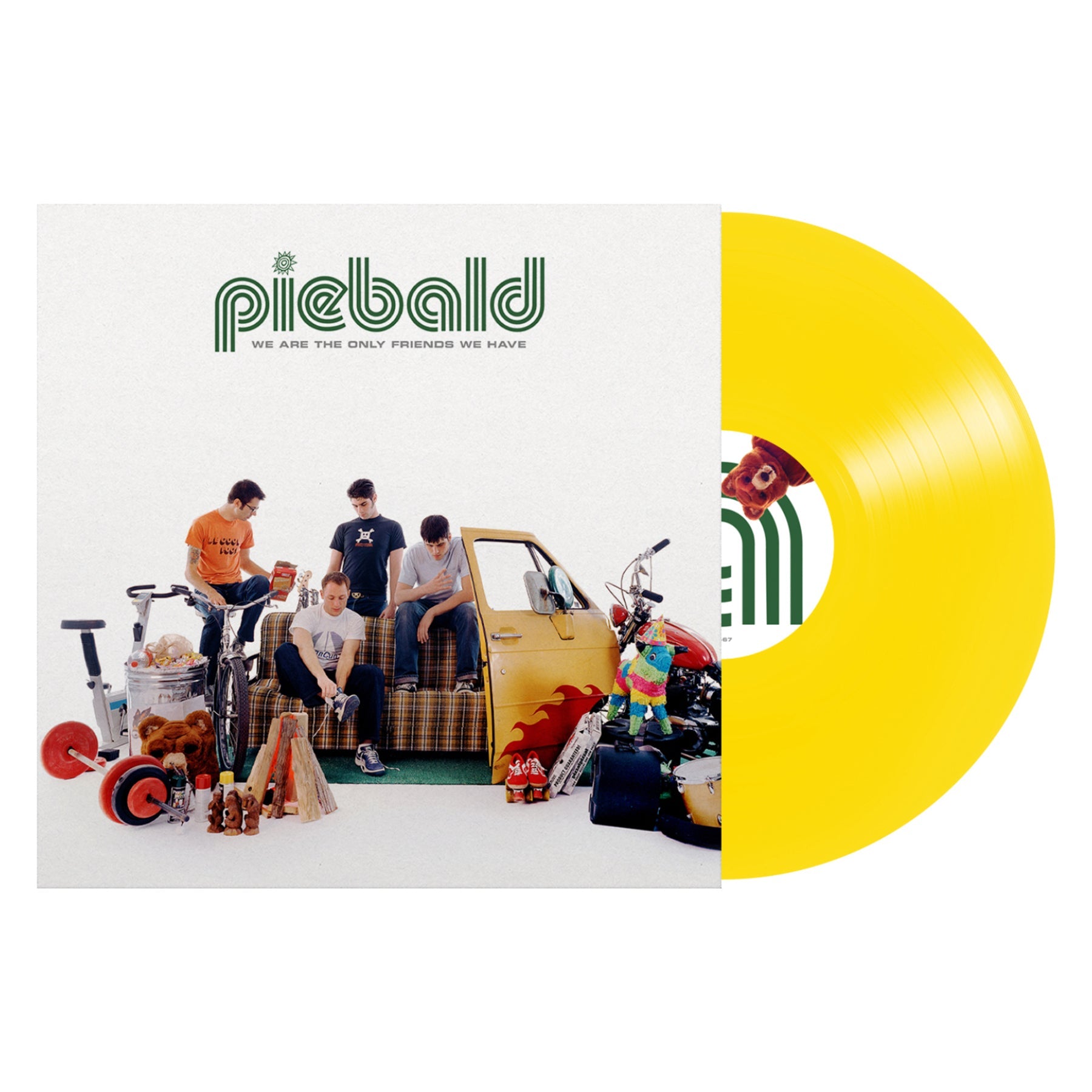 PIEBALD 'WE ARE THE ONLY FRIENDS WE HAVE' LP (Yellow Vinyl)