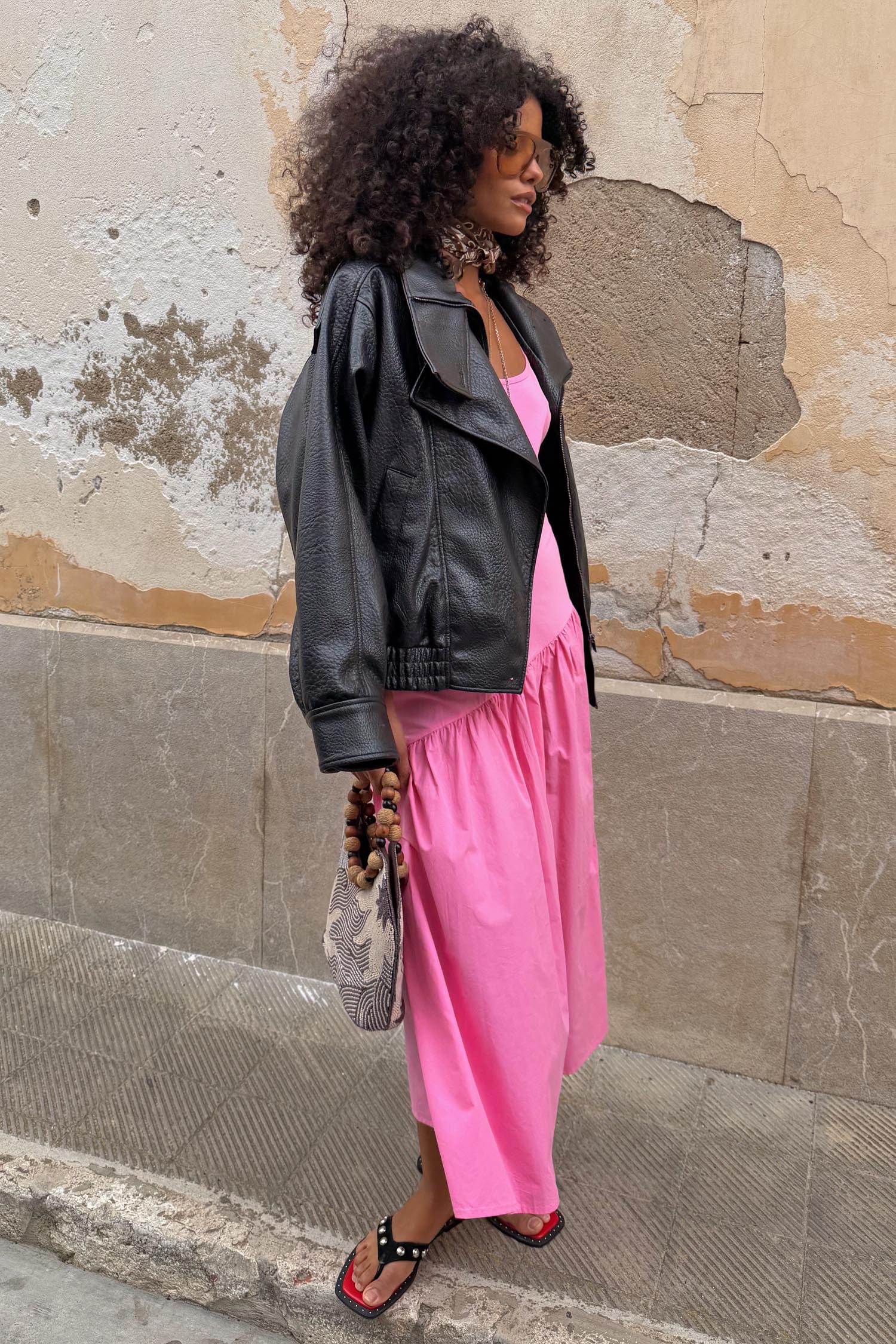 Pink Strappy Nova Dress