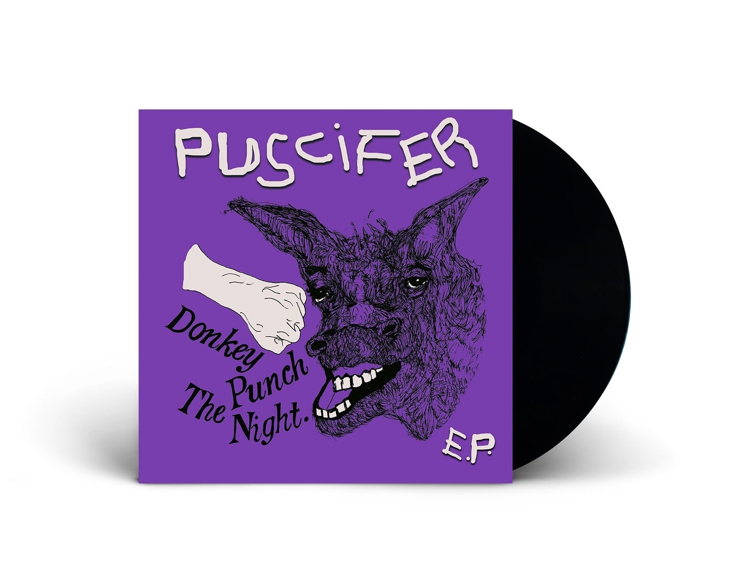 PUSCIFER 'DONKEY PUNCH THE NIGHT' 12" EP