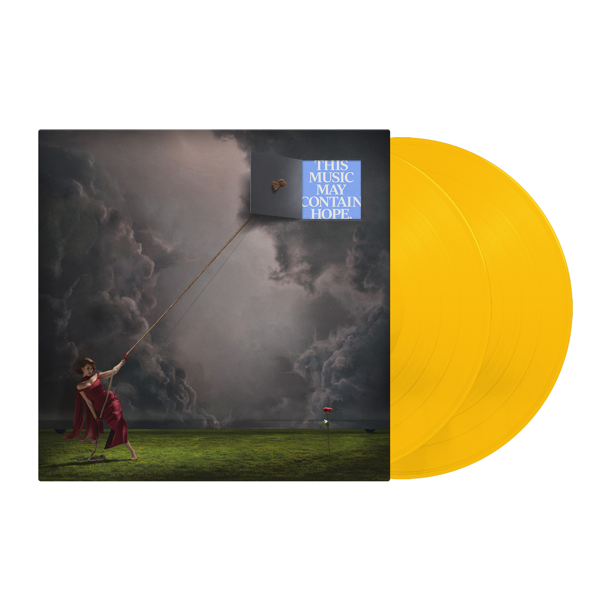 RAYE ‘THIS MUSIC MAY CONTAIN HOPE’ LP (Yellow Vinyl)