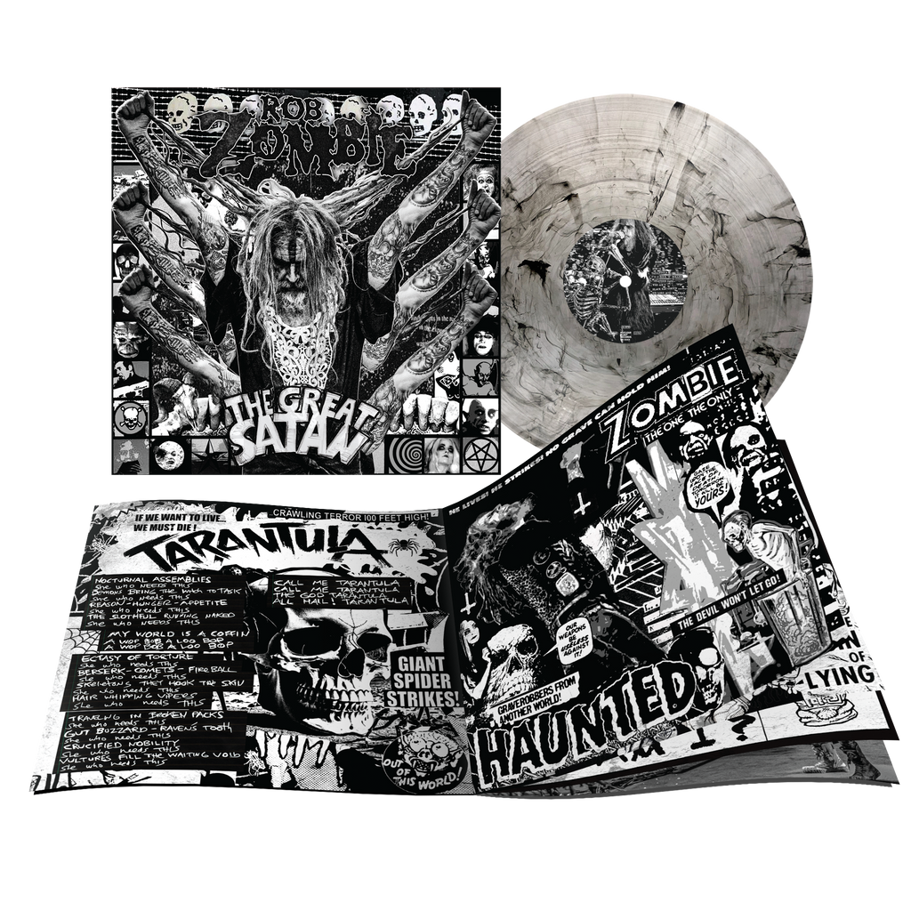 ROB ZOMBIE ‘THE GREAT SATAN’ LP (Exclusive – Limited to 1000, Clear w/ Black Smoke Vinyl)