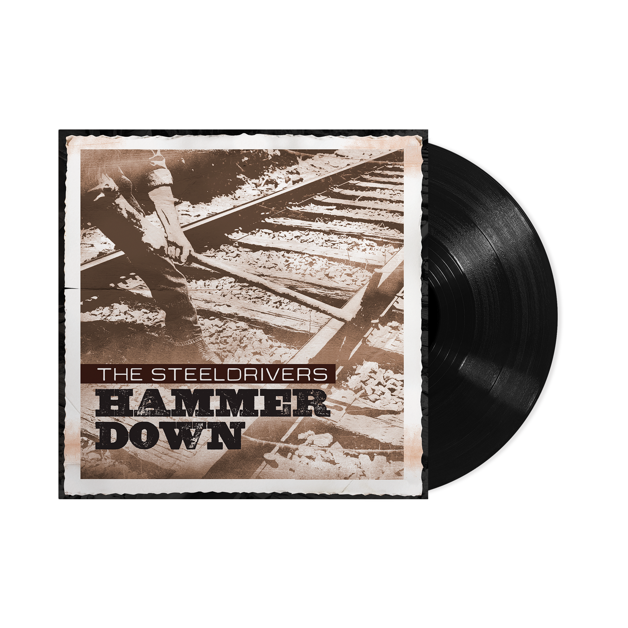 THE STEELDRIVERS 'HAMMER DOWN' LP (Black Vinyl)
