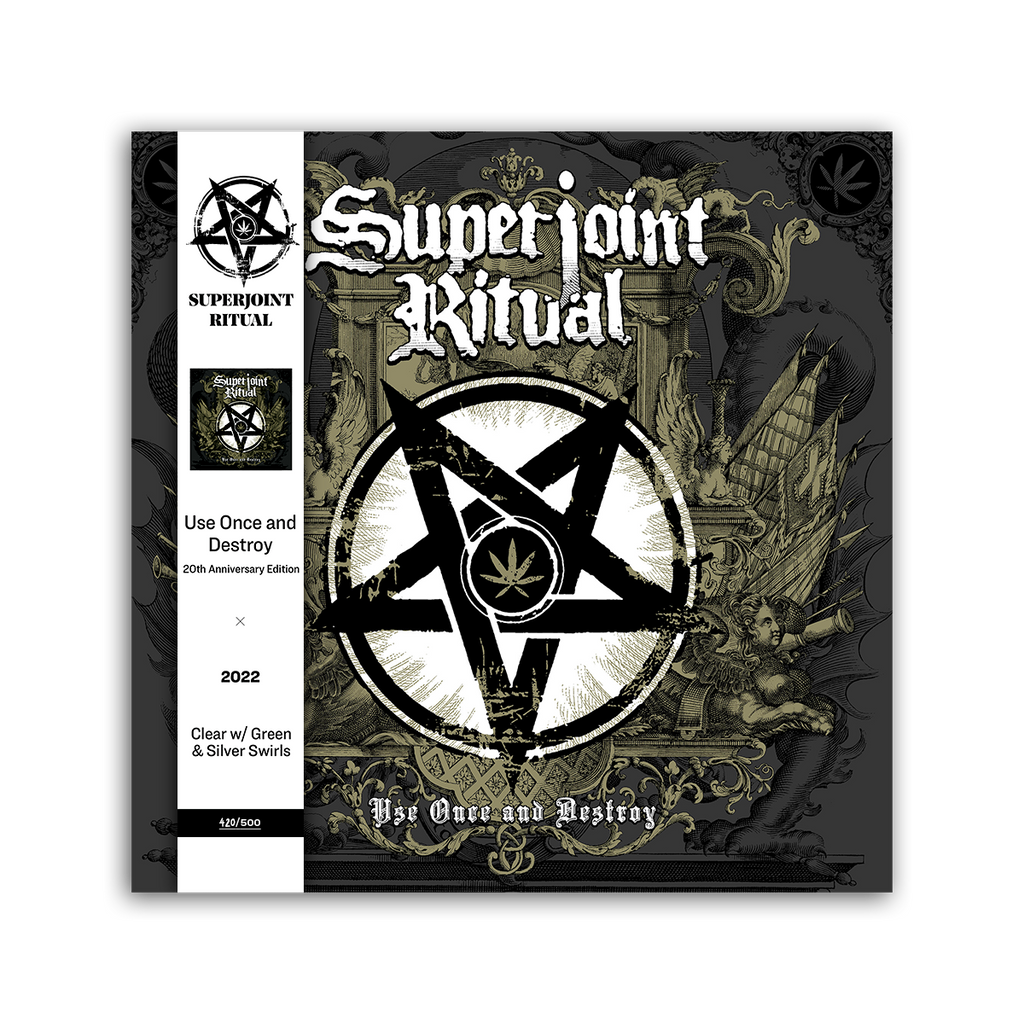 SUPERJOINT RITUAL 'USE ONCE AND DESTROY' 20TH ANNIVERSARY EDITION 2LP