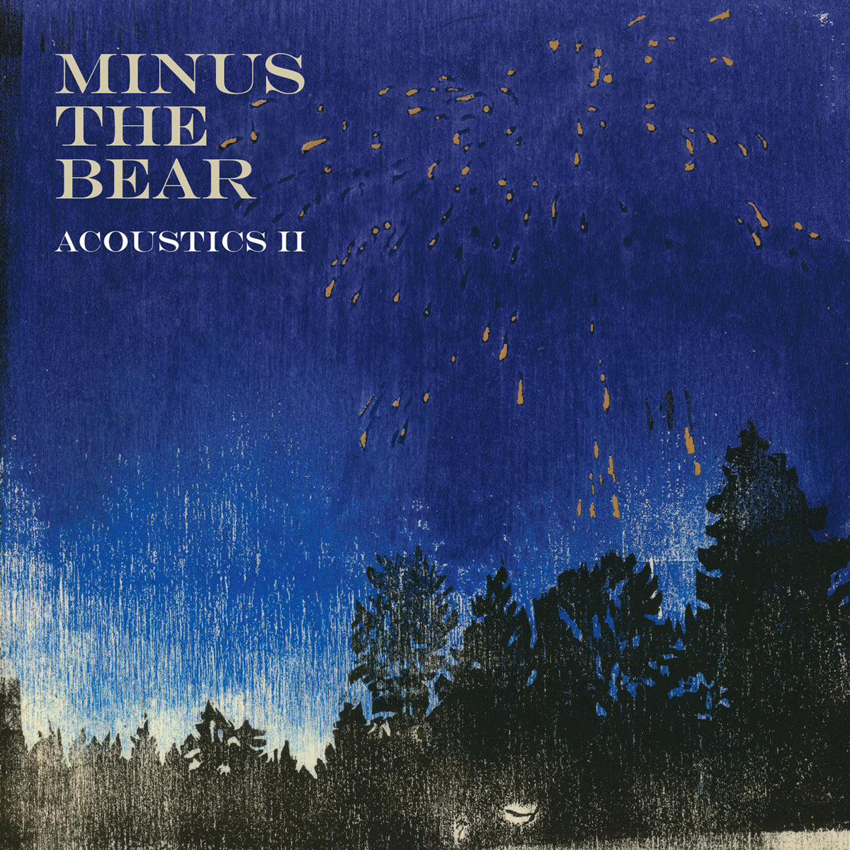 MINUS THE BEAR 'ACOUSTIC II' LP (White Vinyl)