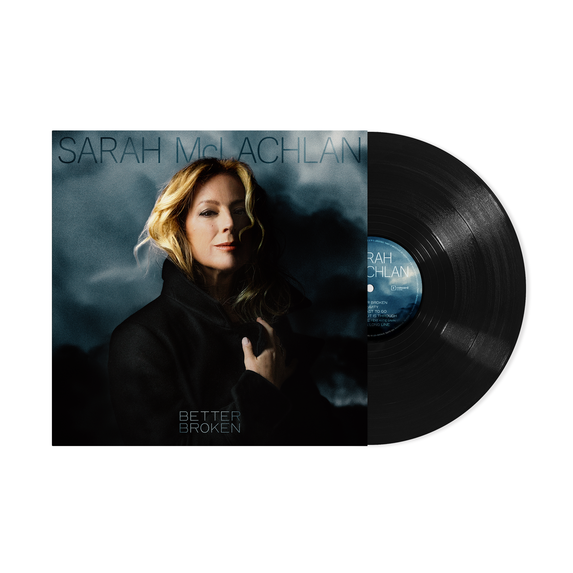SARAH MCLACHLAN 'BETTER BROKEN' LP (Black Vinyl)
