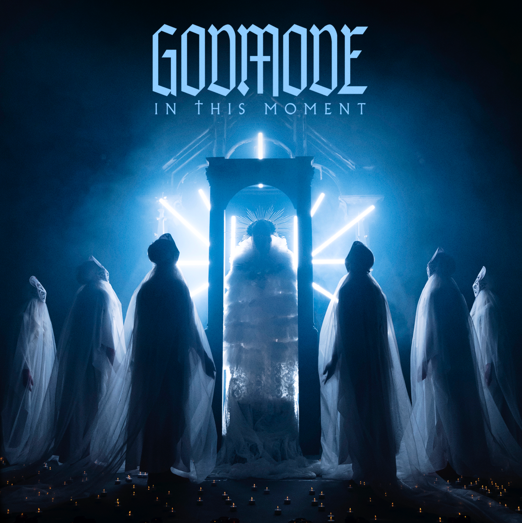 IN THIS MOMENT 'GODMODE' LP (Galaxy Light Blue Vinyl)